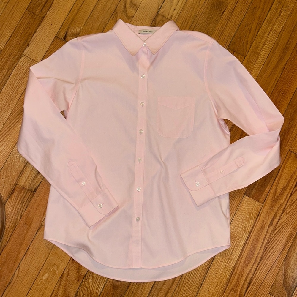 Ll Bean Wrinkle Free Button Down - image 1